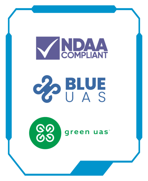 NDAA Compliant, Blue UAS Cleared, Green UAS Approved