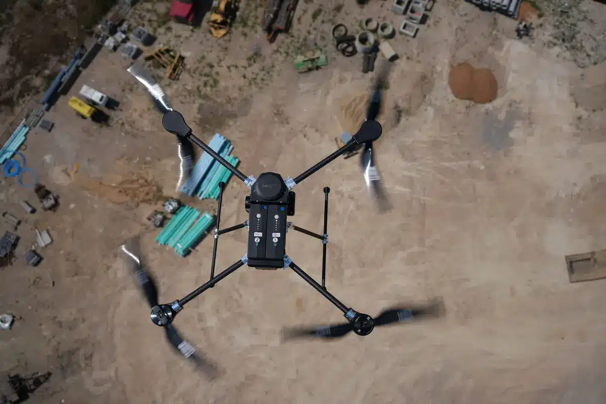 SkyScout 2+ deployed over a site
